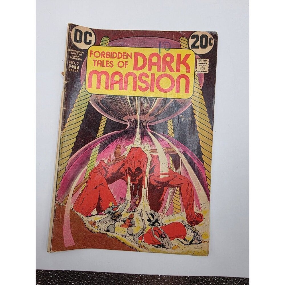 Forbidden Tales of Dark Mansion #10 DC Comics Mike Kaluta 1972 Bronze Age